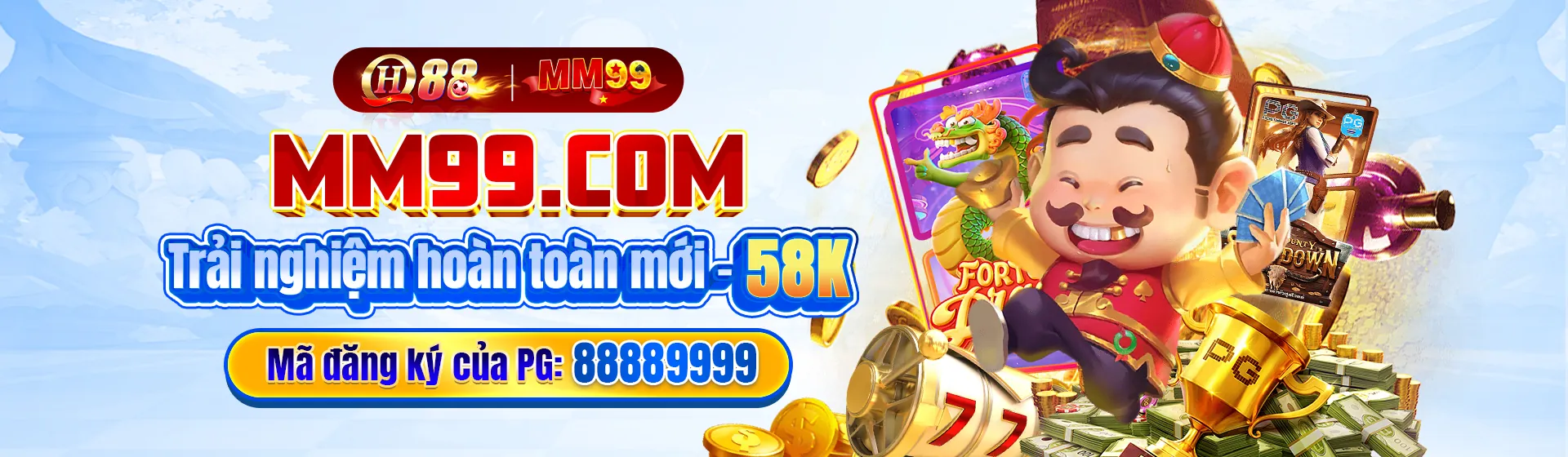 Sân vận động bóng đá với logo kb69 win và bầu trời xanh tươi sáng